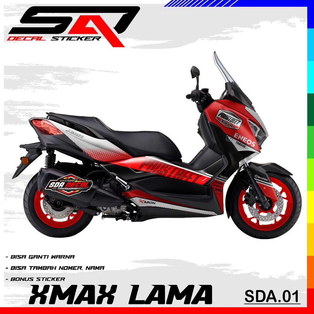 Jual Decal Sticker XMAX LAMA Full Body Motif Prostreet Premium Racing ...