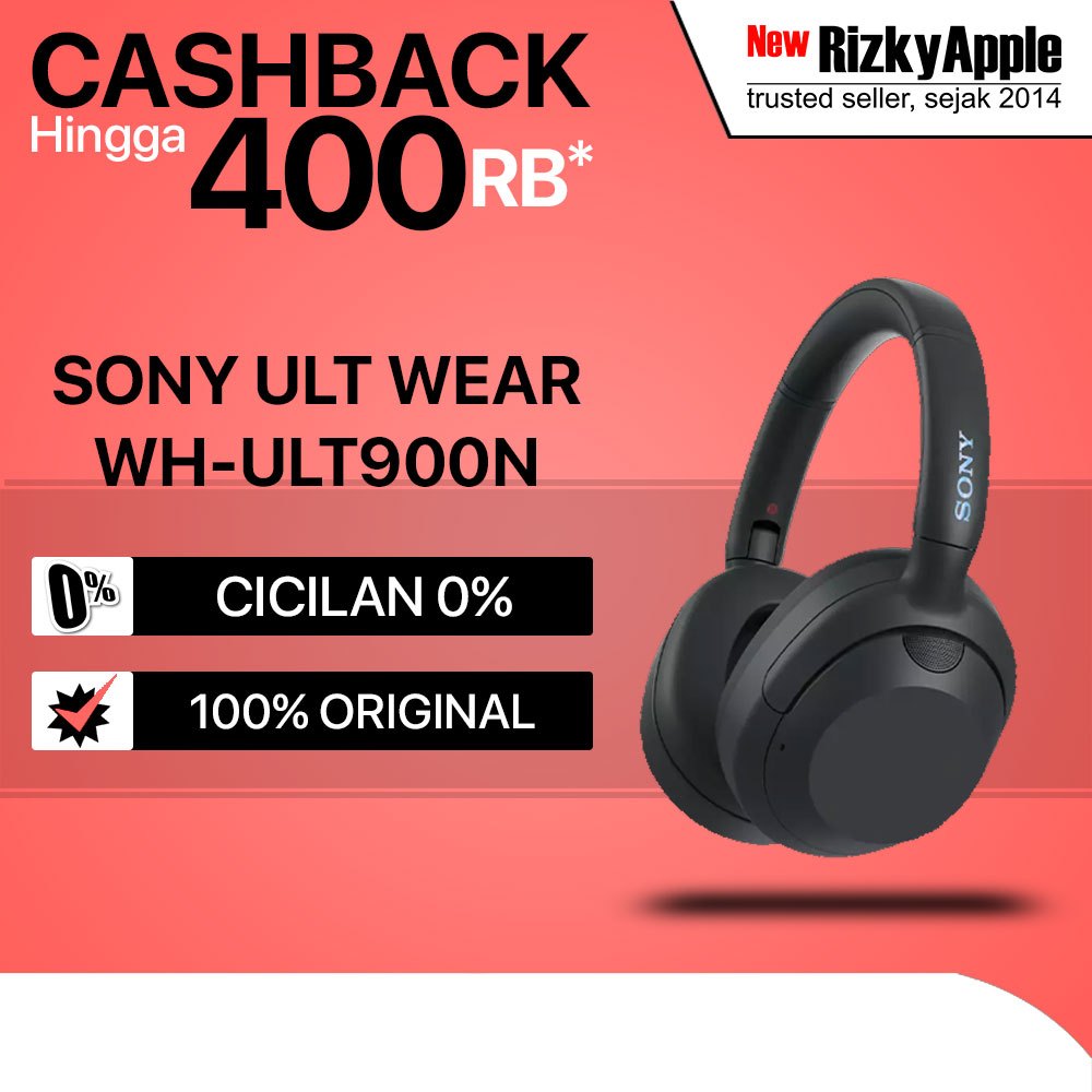 Jual Sony ULT WEAR WH-ULT900N WH ULT900N WH ULT900 N WH ULT 900N Noise ...