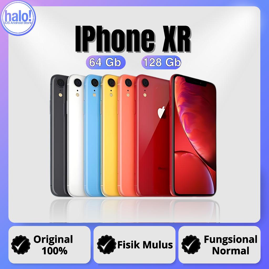 Jual iPhone XR Bea Cukai dan All Provider 64GB 128GB 256GB Secondhand ...