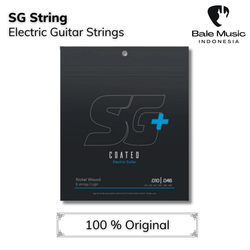 Jual Senar Gitar Elektrik SG String 5198C Coated 10-46 Original ...