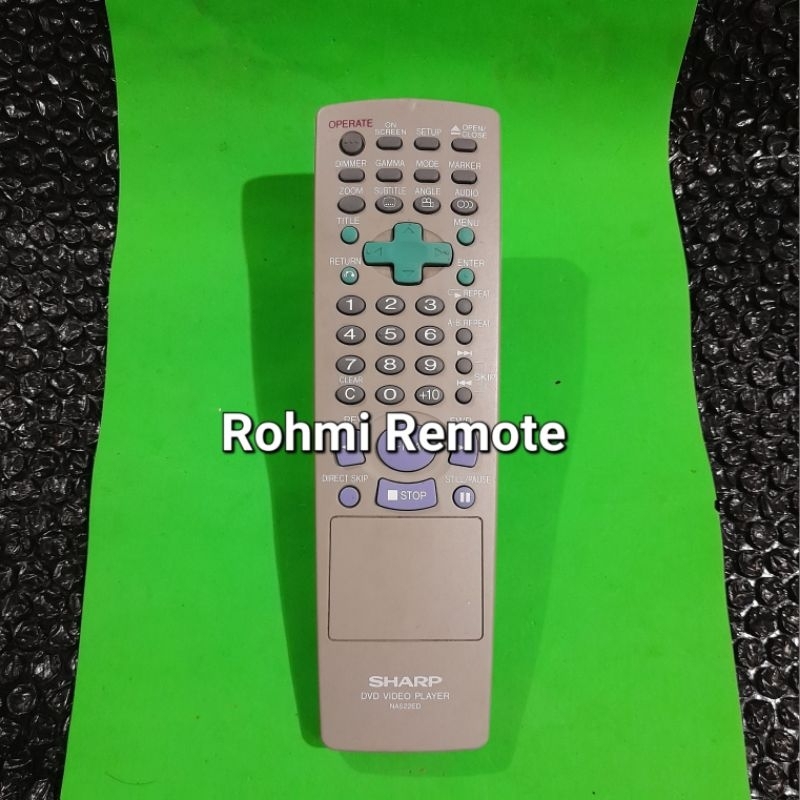 Jual REMOTE REMOT DVD PLAYER SHARP NA522ED ORIGINAL ASLI | Shopee Indonesia