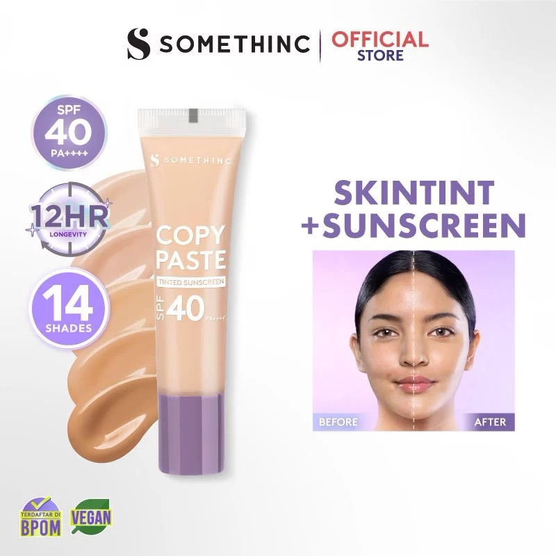 Jual SOMETHINC Copy Paste Tinted Sunscreen SPF 40 PA++++ Skin Tint 10 ...