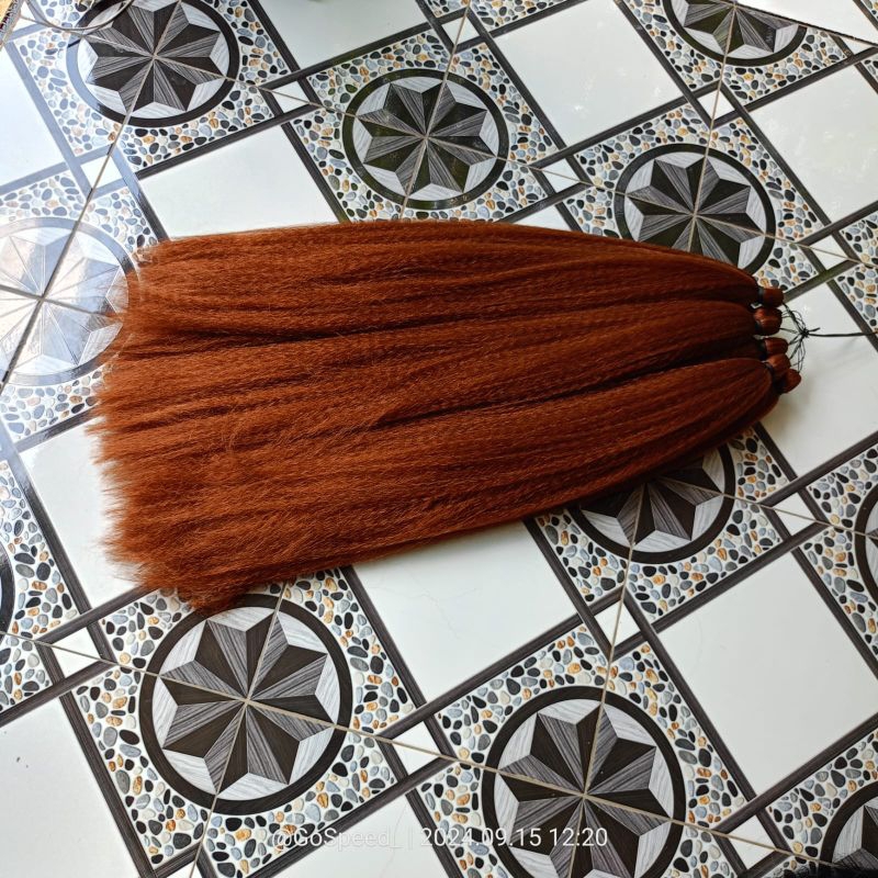 Jual Rambut Cemara COKELAT panjang 75 cm berkualitas halus dan lembut ...