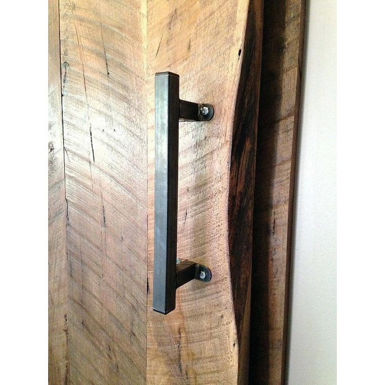 Jual handle pintu rumah besi hollow minimalis industrial modern 2x2 ...