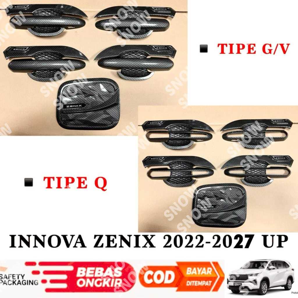 Jual Paket Outer Handle Tank Cover Innova Zenix 2022 2023 2024 2025 ...