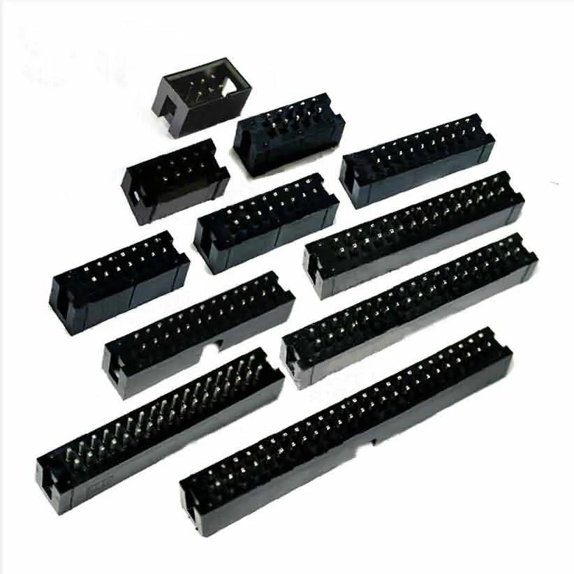 Jual DC3-16P IDC BOX Header 16pin 2x8 Male Socket JTAG Soket 16 pin ...