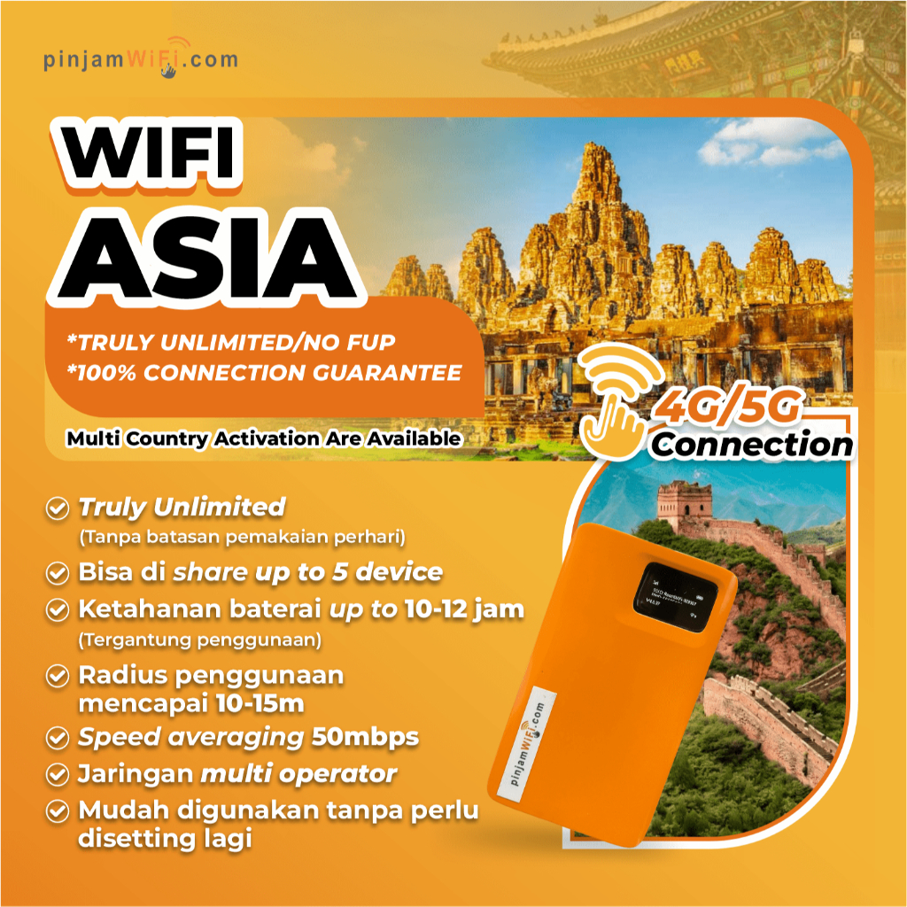 Jual Pinjam Wifi Sewa Modem Portable Asia Harian - Southeast Asia Truly ...