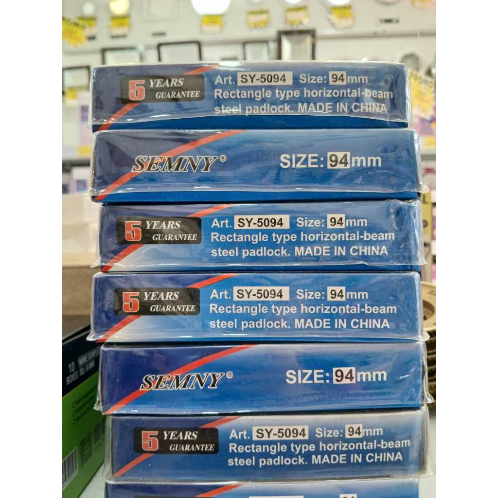 Jual Gembok Ruko, Gembok Rumah 94MM Anti Maling Anti Potong | Shopee ...