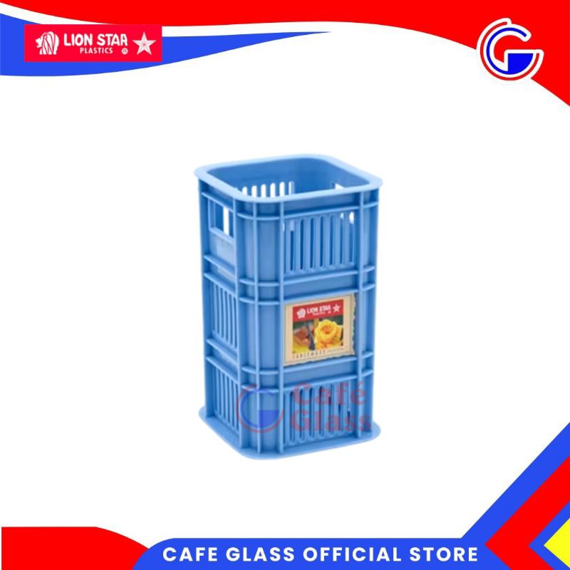 Tempat Sendok/Ts-13 Try Box Cutlery Keeper / Tempat Sendok Garpu Plastik Segi