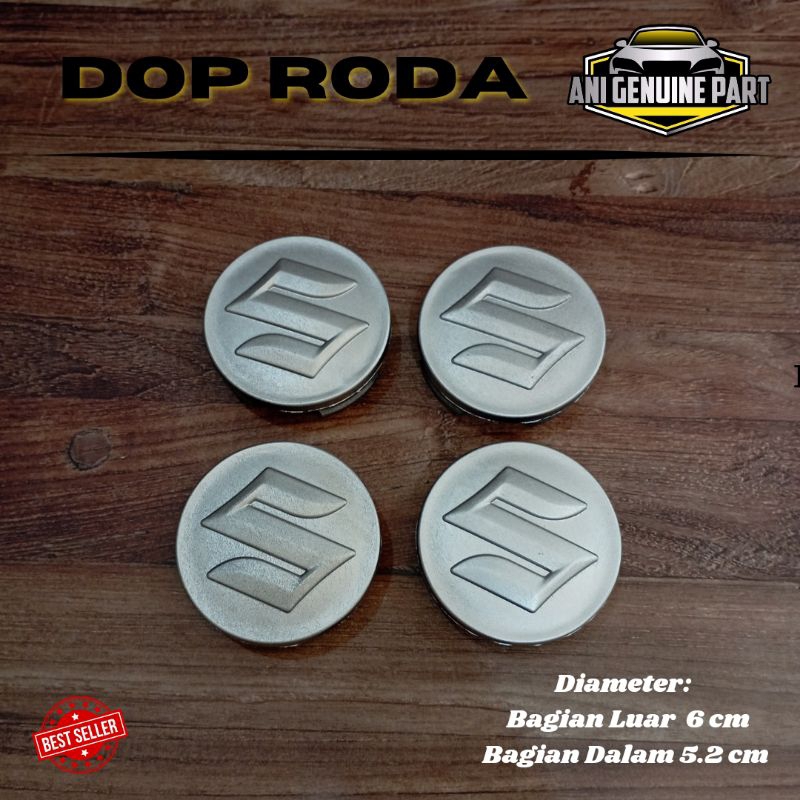 Jual Dop Roda Atau Tutup Velg As Roda Suzuki APV Diameter 6 Cm | Shopee ...