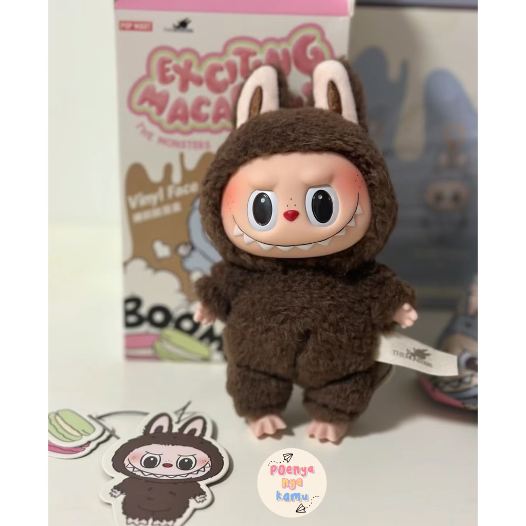 Exciting Macaronぬいぐるみ シークレットCocoa ラブブ Exciting Macaron ぬいぐるみ シークレット COCOA LABUBU