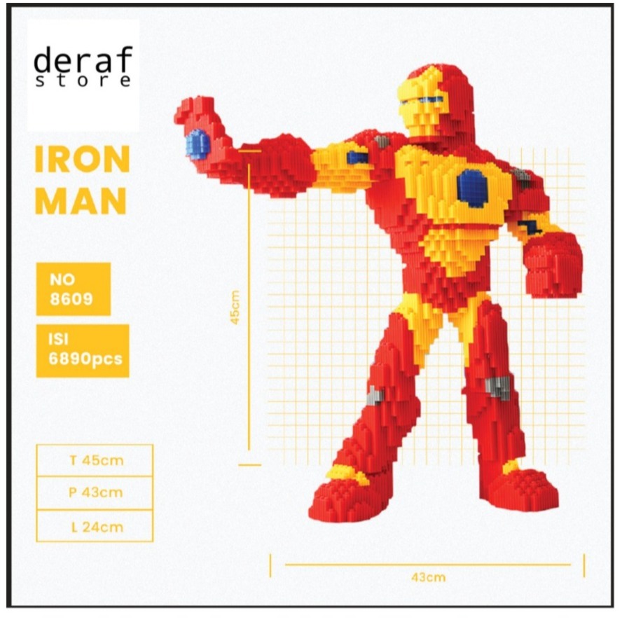 Jual NANO BLOCK MARVEL SUPERHERO | Shopee Indonesia