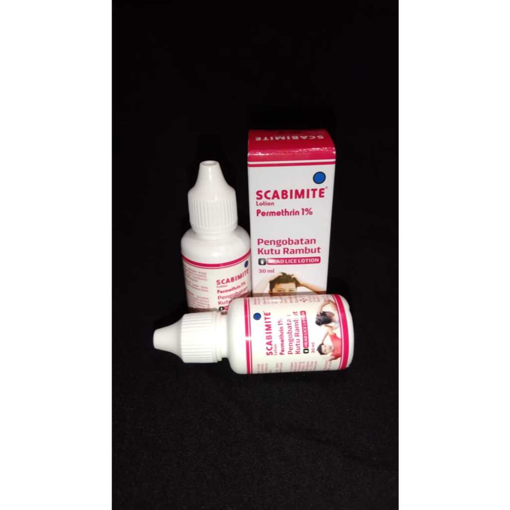 Jual scabimite lotion 30 ml, menghilangkan kutu rambut | Shopee Indonesia