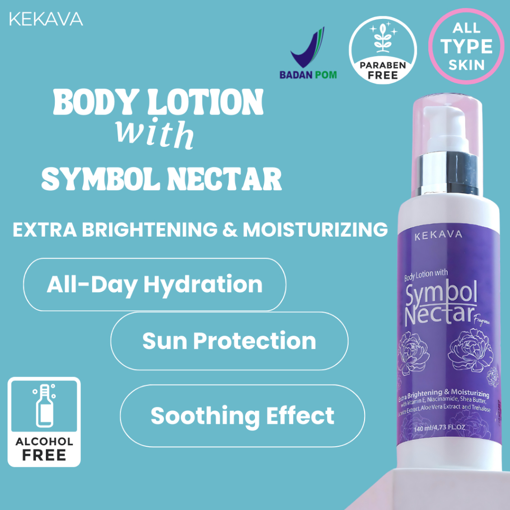 Jual KEKAVA Body Lotion with Symbol Nectar|| Extra Brightening & Moist ...