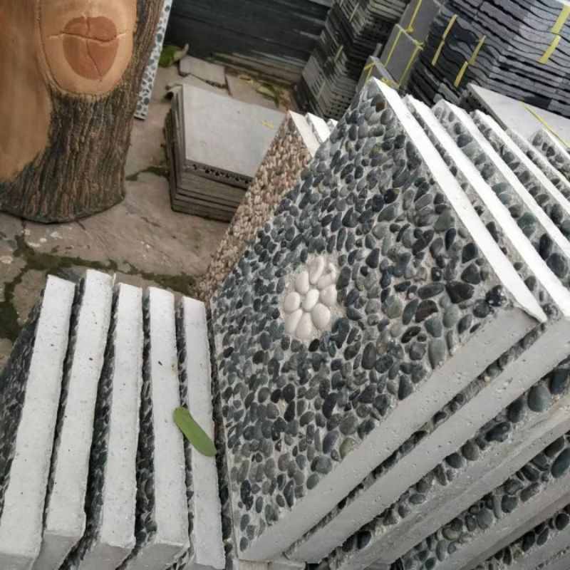 Jual Steping stone 30 cm x 30 cm, batu pijakan kaki, batu hiasan taman ...