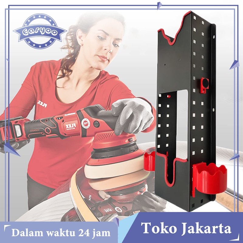 Jual Rak Mesin Poles Holder Wall Mount Polisher Holder Wall Mount ...