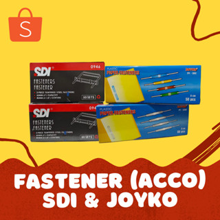 Jual Acco Paper Fasteners Plastik Dan Besi Warna Warni Dan Putih