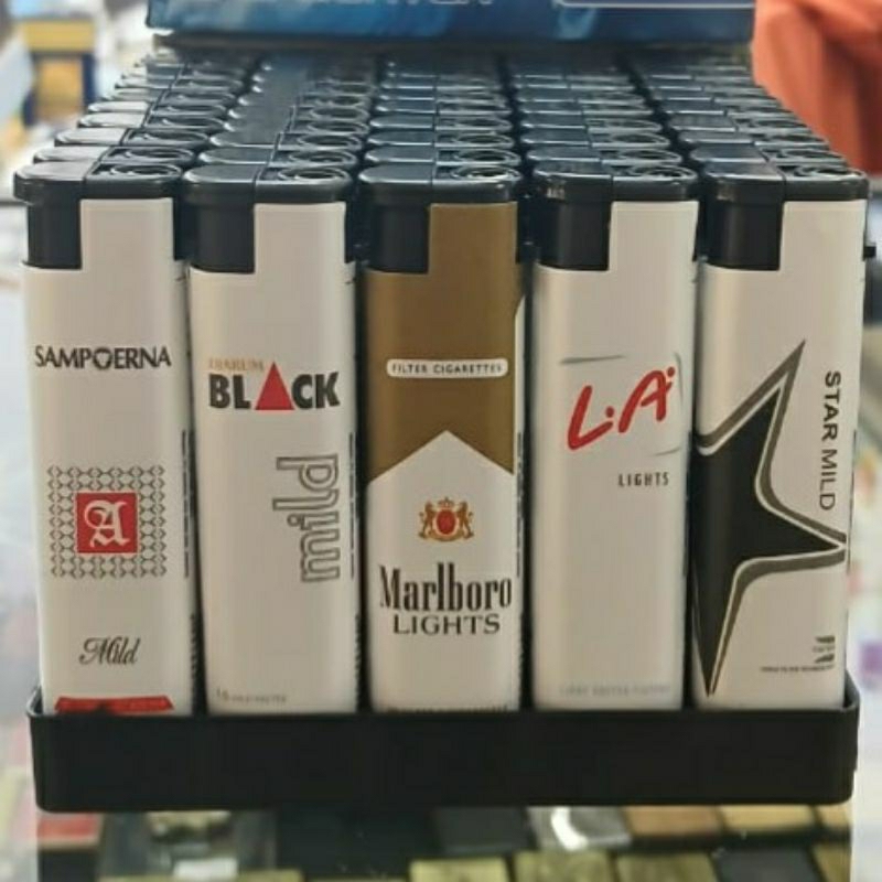 Jual Korek Api Bara DOLPHIN BODY SLIM WARNA PUTIH / Korek api ...