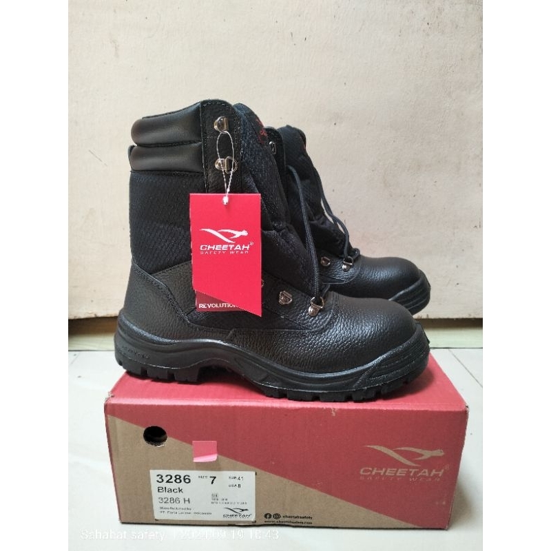 Jual Sepatu Safety Cheetah 3286 | Shopee Indonesia