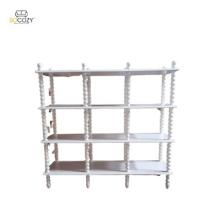 Jual Rak Buku Model Klasik Putih Estetik | Shopee Indonesia