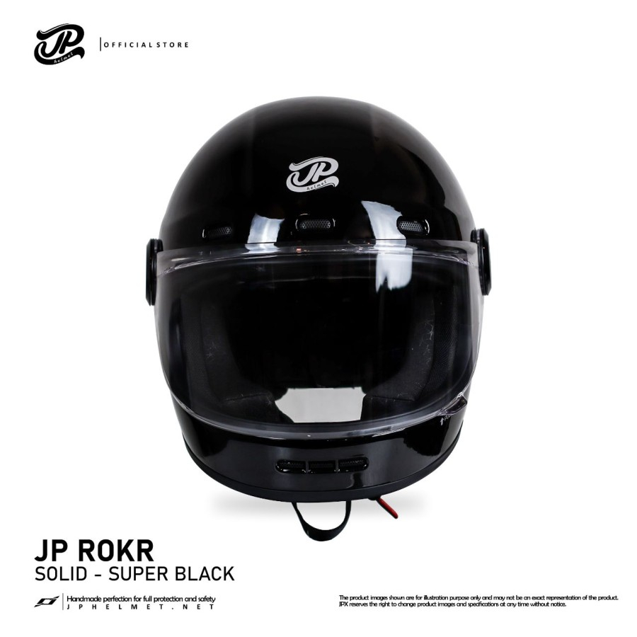 Jual Helm JP Rokr Solid Fullface Shopee Indonesia