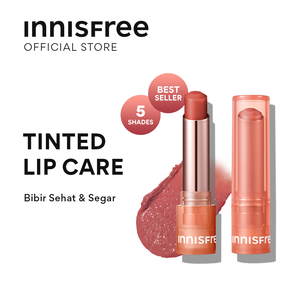 Jual Innisfree Dewy Tint Lip Balm 3.2g Pelembap Bibir Berwarna