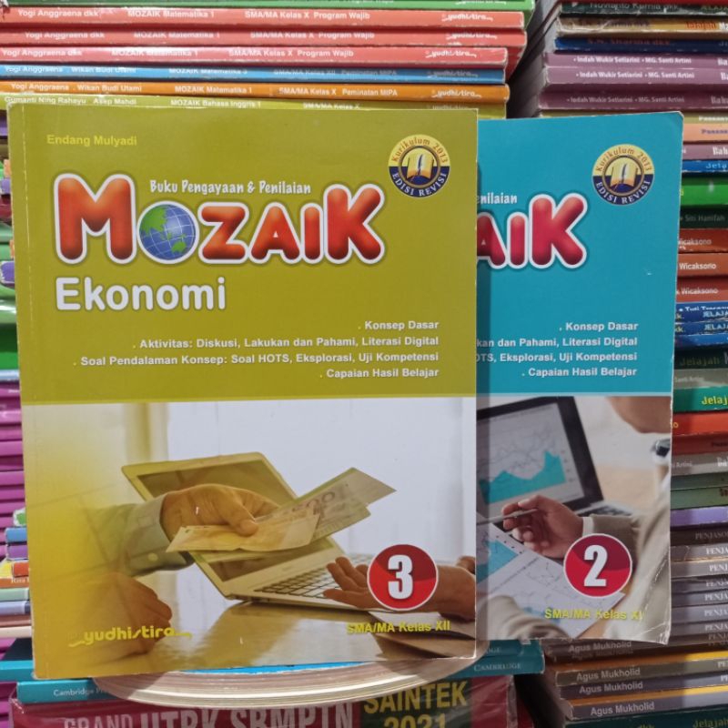 Jual Buku Bekas Kurikulum 2013 Edisi Revisi MOZAIK EKONOMI UNTUK SMA/MA ...