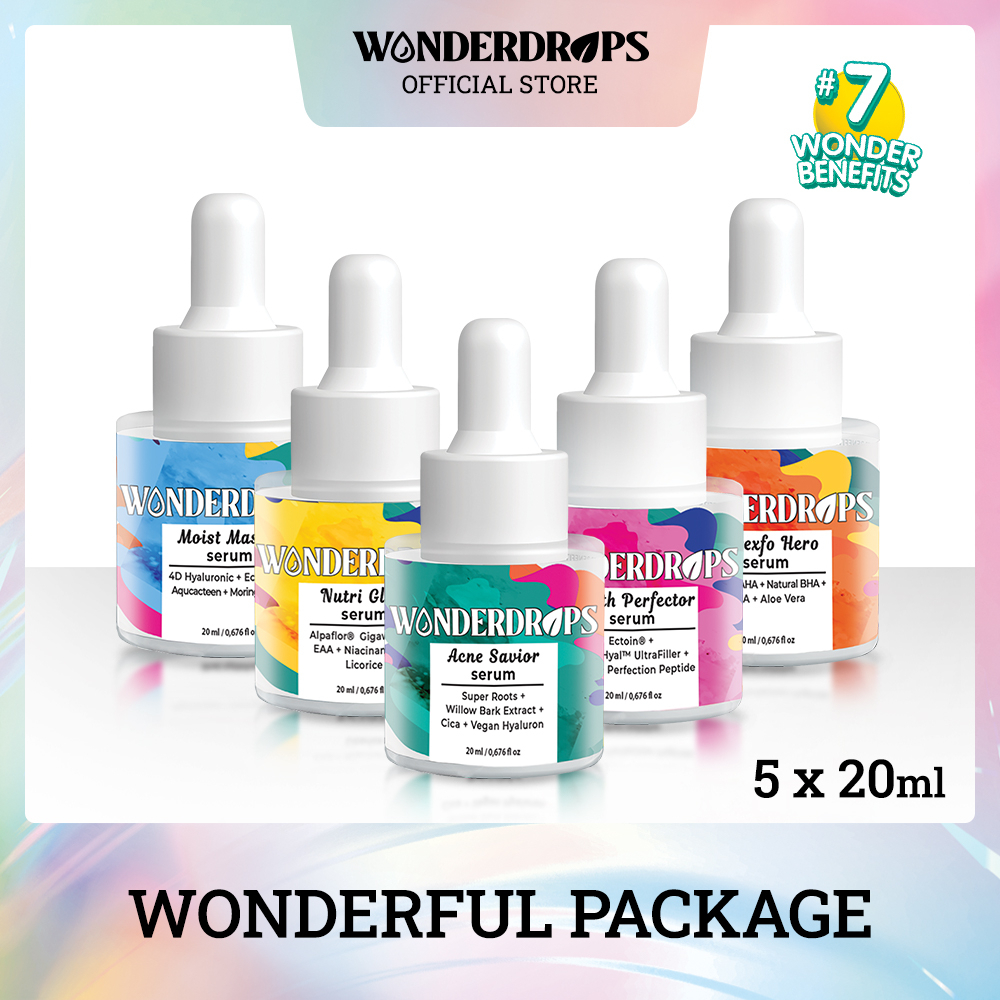 Jual WONDERDROPS Wonderful Package (7 keajaiban dalam setiap Serum ...