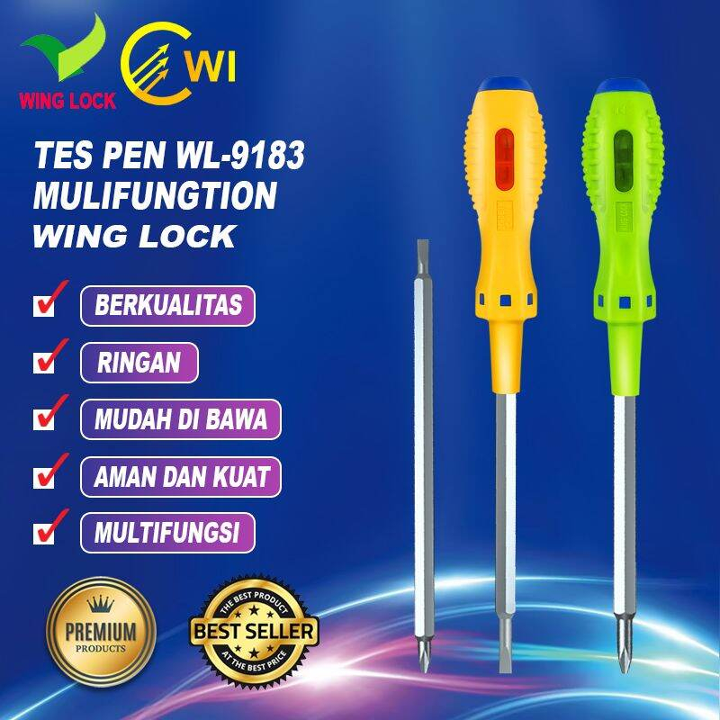 Jual Tespen Bolak Balik WINGLOCK Obeng Tespen Bolak Balik WINGLOCK WL ...
