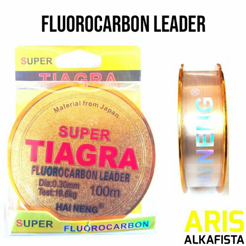 Jual Senar Pancing Fluorocarbon Leader SUPER TIAGRA 100 Meter | Shopee ...