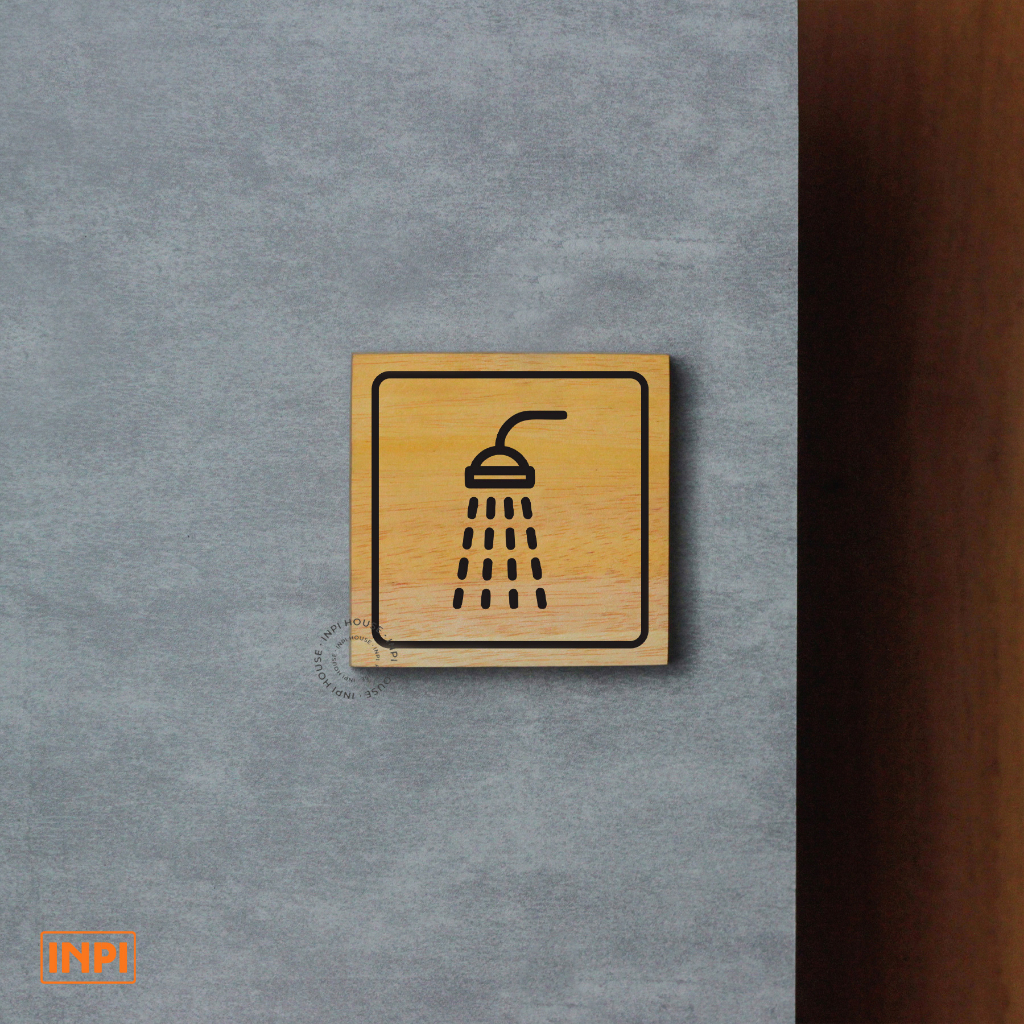 Jual shower room sign system - signage shower room - wall sign | Shopee ...