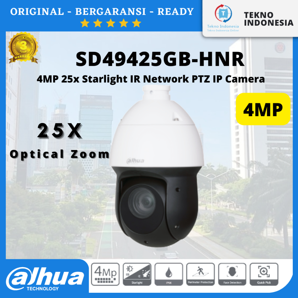 Jual Tekno Indonesia Dahua Sd49425gb Hnr 4mp 25x Zoom Starlight Ir