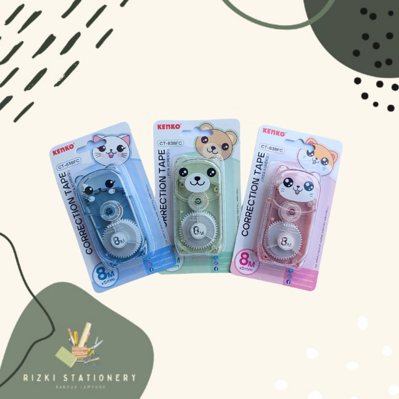 Jual (1pc) Tipe X Roll / Tip ex / Correction Tape Joyko CT 838FC / Pita ...