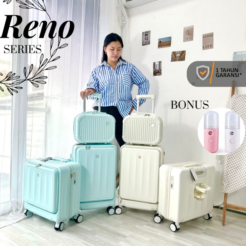 Jual Koper Reno Ocra Series Travel Mudik Terlaris Kabin Luggage 20 18