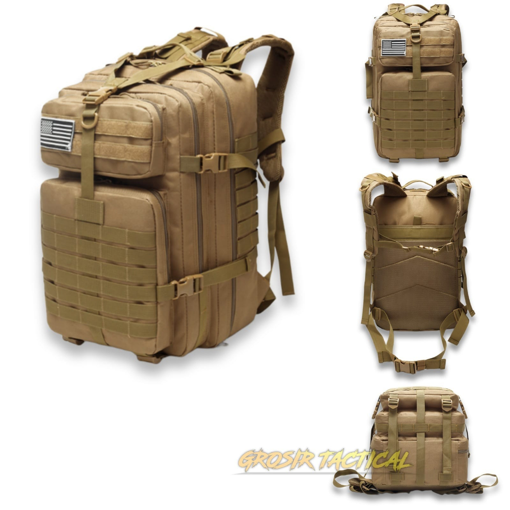 Jual [ T 915 ]Tas Ransel Pria /Tas Tactical Model Ransel Bahan Nilon ...