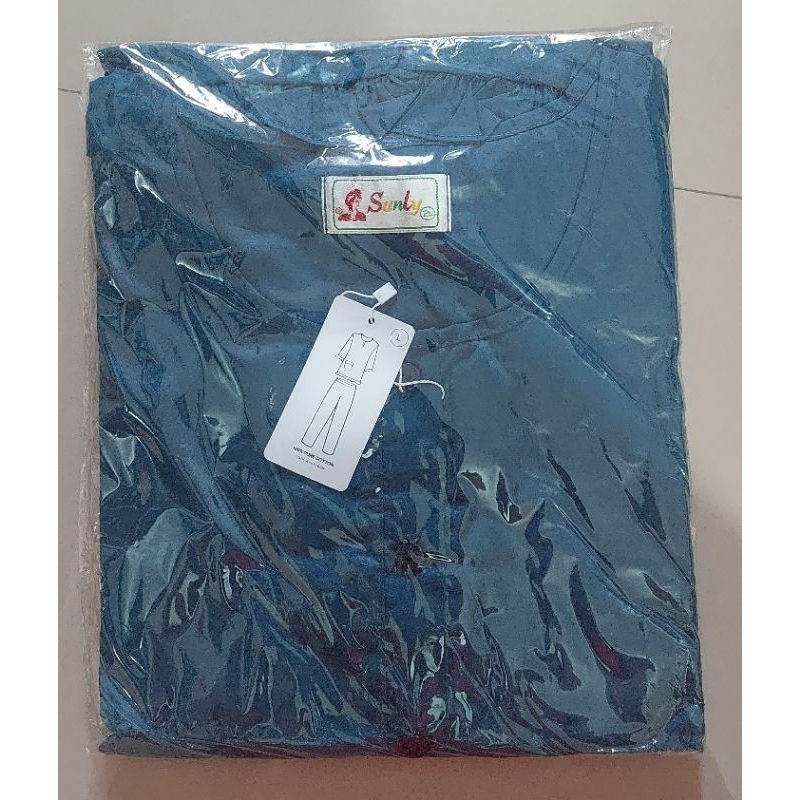 Sunly 2L POLOS Sunly baju tidur cp tangan 3/4 celana panjang jumbo 2L