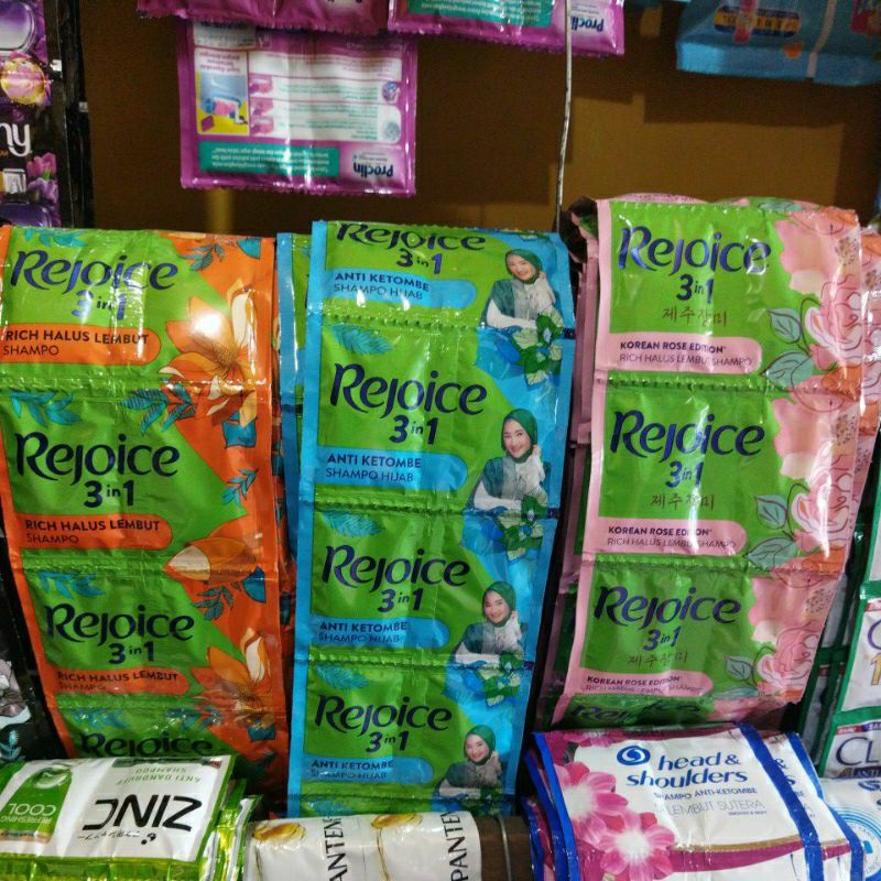 Jual Shampo Rejoice Renceng ( Dapat 2 Renceng ) | Shopee Indonesia