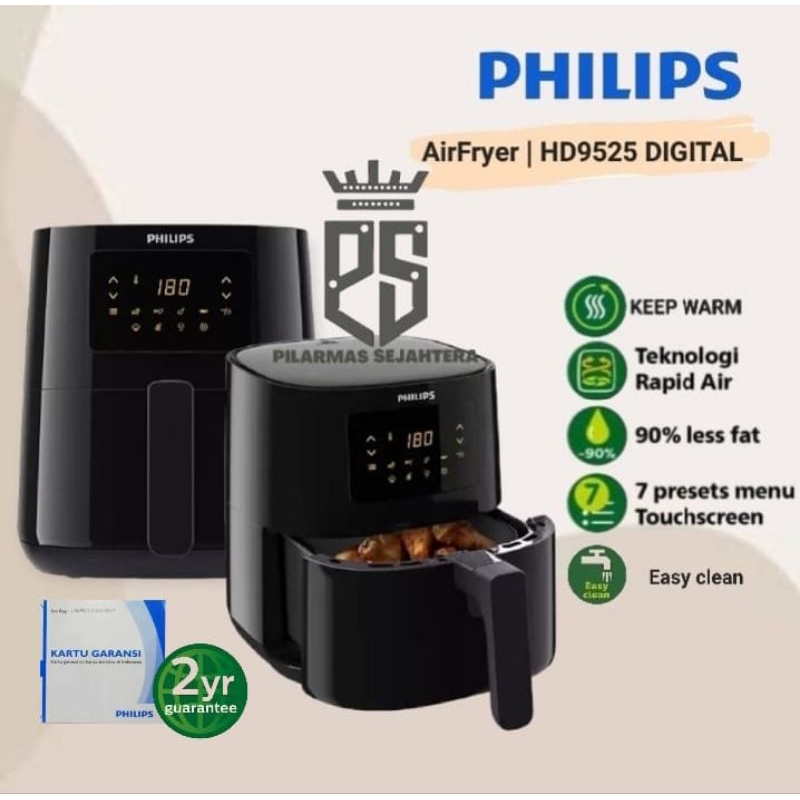 Jual Airfryer PHILIPS digital HD9252 Air Fryer Digital PHILIPS HD 9252