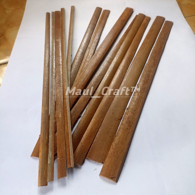 Jual Tirai Batang Pohon Sagu / Rumbia Kering 1 meter Untuk Berbagai ...