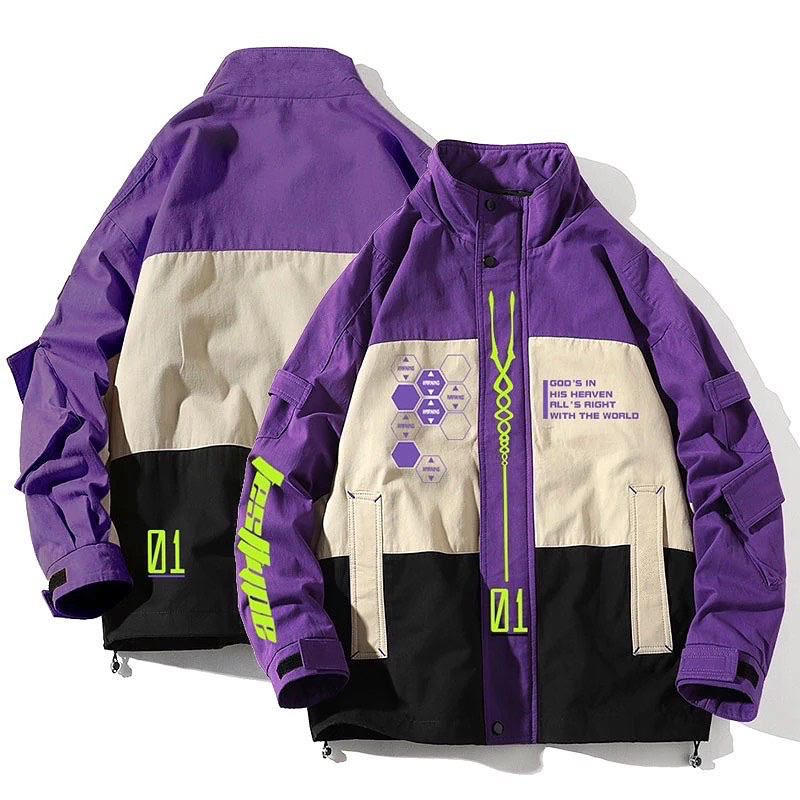 Jual Shogoki EVA Jacket Cosplay Cosplayer Jaket Anime Games Unisex - Main Image