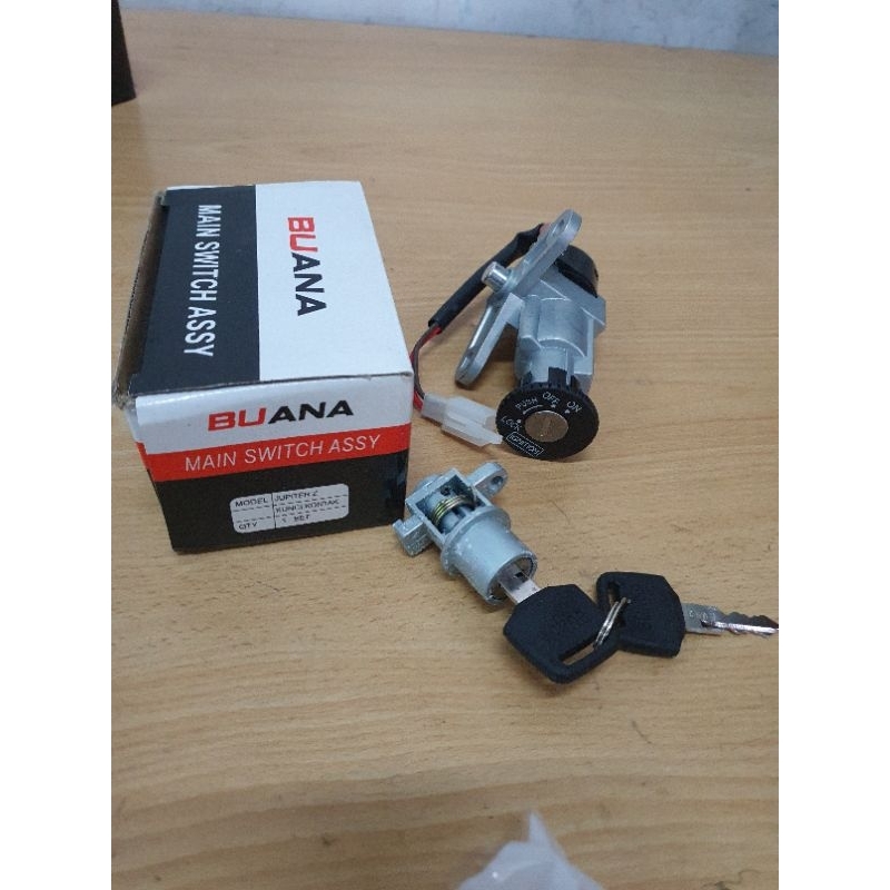 Jual KUNCI KONTAK MAIN SWITCH ASSY TAMBAH SADEL KOMPLIT MOTOR JUPITER Z