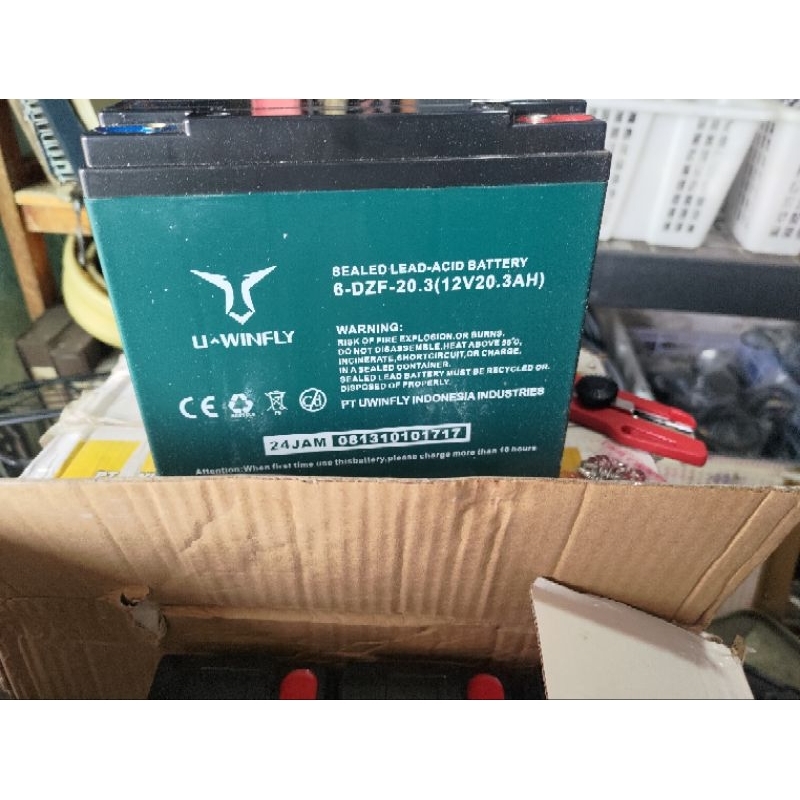 Jual Aki Motor Listrik 12Volt - 20ah | Shopee Indonesia
