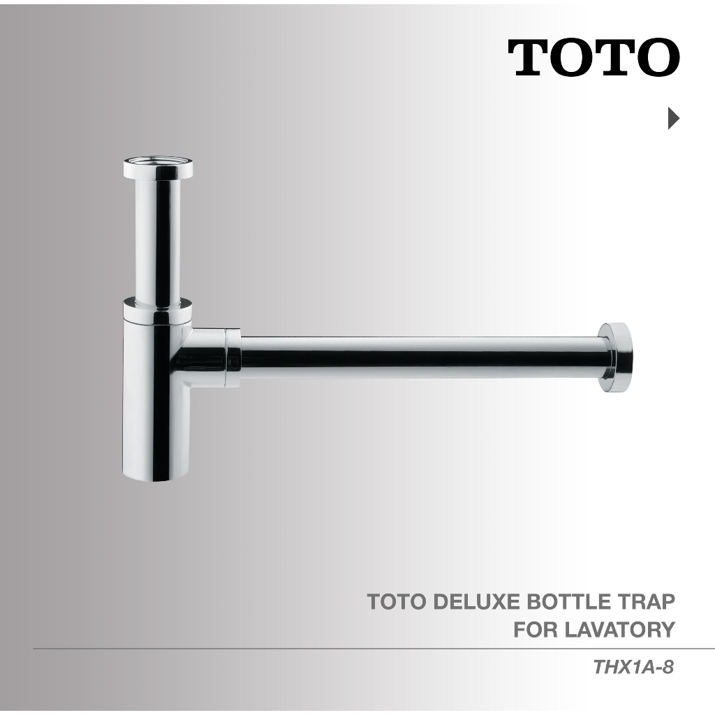Jual TOTO Deluxe Bottle Trap for Lavatory / PTrap THX1A8 Shopee