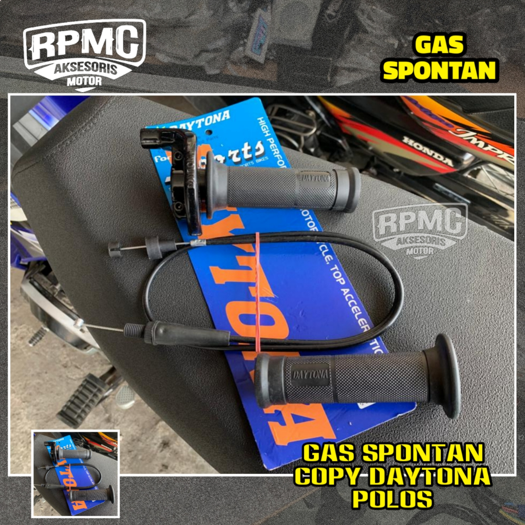 Jual Gas Spontan Daytona Saklar Tombol Multifungsi Holder Kanan Kontan Yz Magura Ksr Handgrip