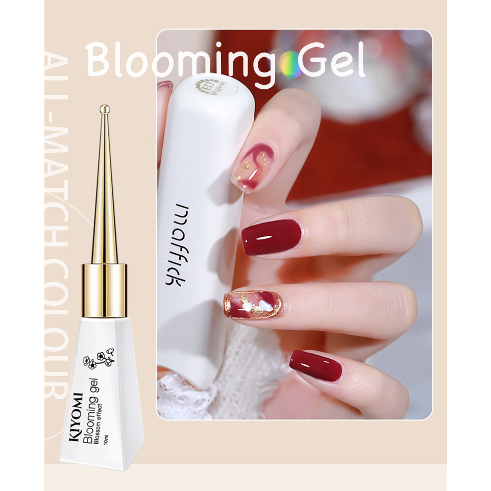 Jual Kiyomi Blooming Gel Marble Blossom Marmer Effect Gel Nail Art