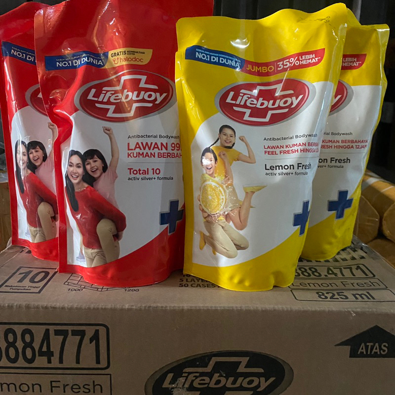 Jual Lifebuoy Sabun Cair Refill Ml Shopee Indonesia