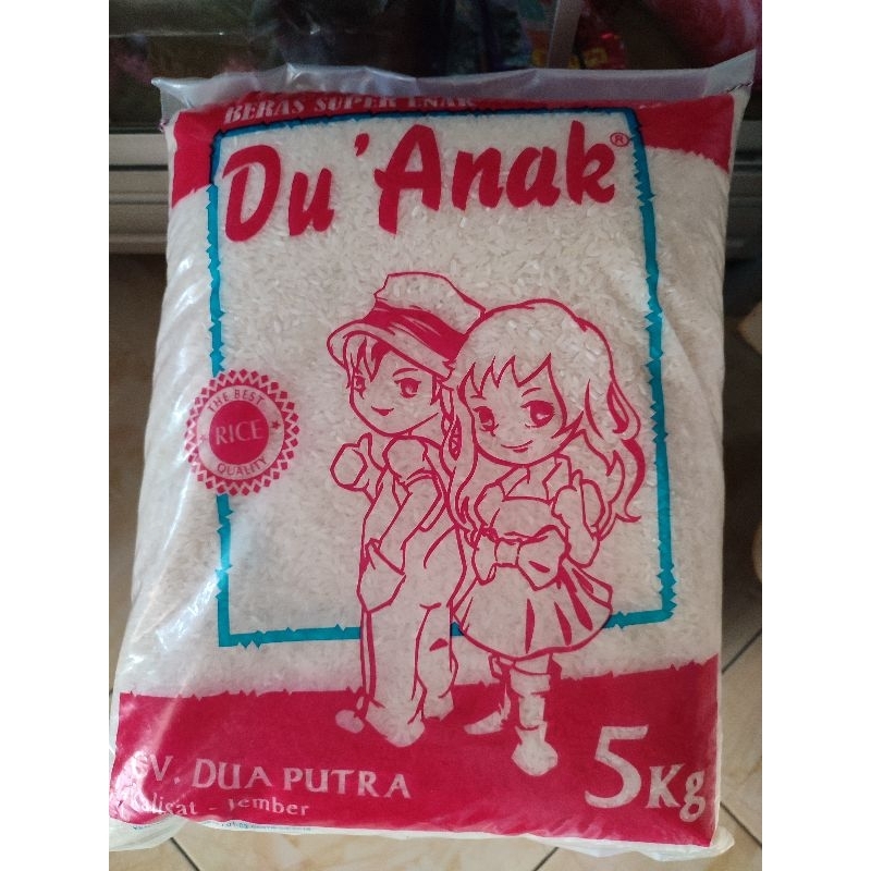Jual Beras Du'Anak 5kg | Shopee Indonesia