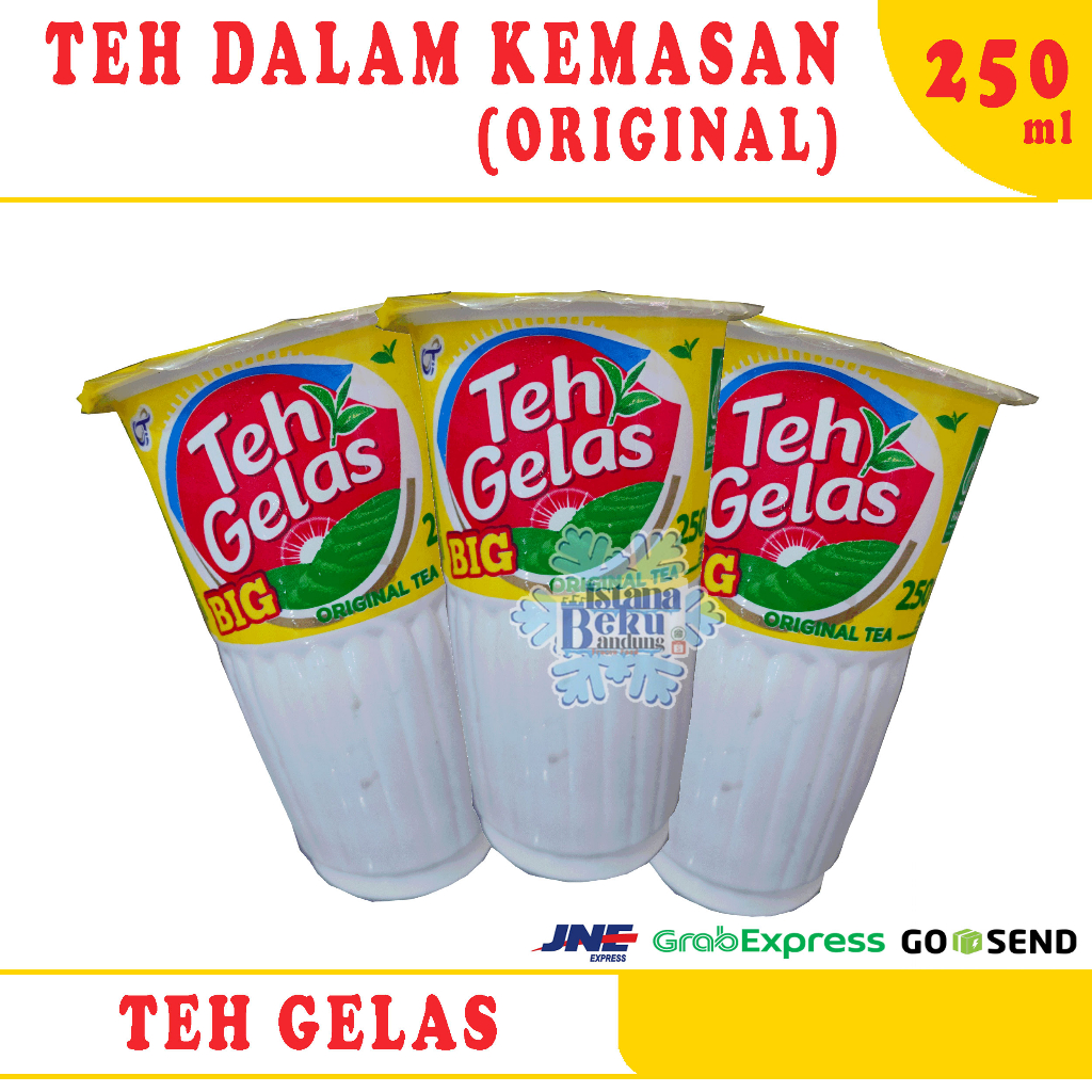 Jual Teh Gelas Big Original 250ml Shopee Indonesia 2326