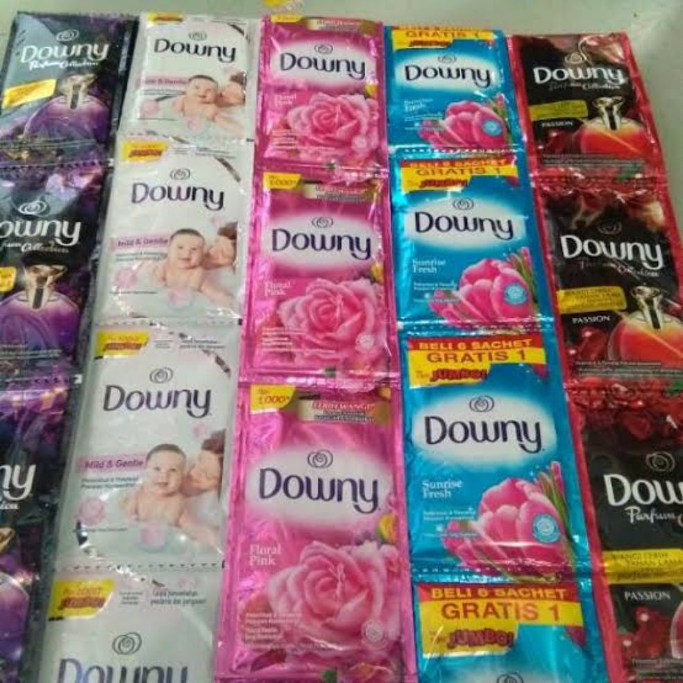 Jual DAPAT 24 BUNGKUS - DOWNY SACHET 1000-AN NETTO 20ML PAKET ISI 24 ...