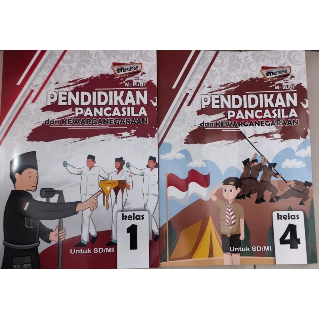 Jual Buku Siswa PPKN Kumer SD kelas 1 dan 4 Kurikulum Merdeka Wahana ...